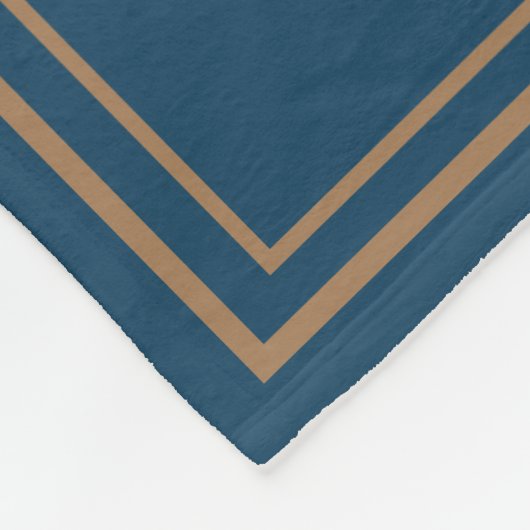 Aquamarines Schiff Fleecedecke (Ecke)