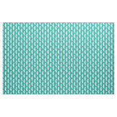 Aquamarines Seepferd-Muster 1 Stoff (Fat Quarter (45,7 x 55,9 cm))