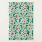 Aquamarines Seepferd Muster Planer (Vorderseite)