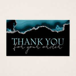 Aquamarines Silbertablett dank Discount-Karte