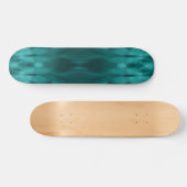 Aquamarines Skateboard für abstraktes Design (Horizontal)