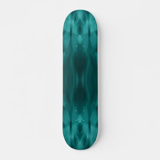 Aquamarines Skateboard für abstraktes Design (Vorne)