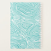 Aquamarines Skribbleprint Planer (Rückseite)