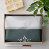 Aquamarines Snowman Winter Scene Weihnachtszettel Seidenpapier (Geschenk)