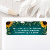 Aquamarines Sonnenblumen Land Rustikale Daisy Hoch (Insitu)