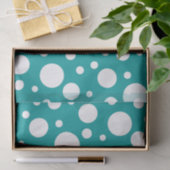 Aquamarines Spinnpapier Seidenpapier (Geschenk)