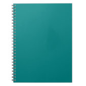 Aquamarines SpiralNotebook Notizblock (Vorderseite)