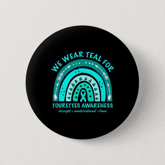 Aquamarines Tourette-Syndrom, Bewusstlosigkeit Reg Button (Vorderseite)