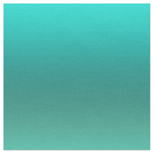 Aquamarines türkisfarbenes Gradient Ombre Farbsto Stoff