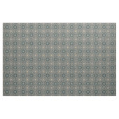 Aquamarines und beige Mandala-Muster Stoff (Yard (91,4 cm))