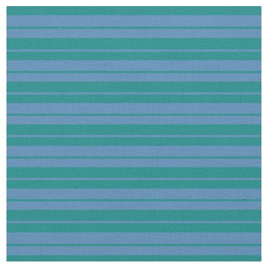 Aquamarines und blaues Muster Stoff (Nahaufnahme)