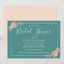 Aquamarines und farbiges Brautparty