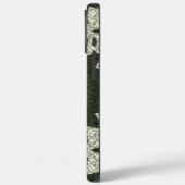 Aquamarines und grünes Mandala-Muster Case-Mate iPhone Hülle (Rückseite / Links)