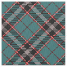 Aquamarines und Kariertes Muster Vintag Tartan Fab