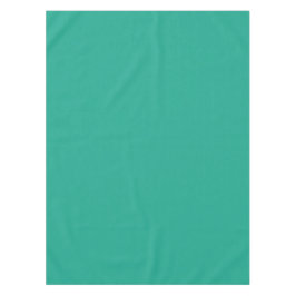 Aquamarines und orangefarbenes Schauspiel Tischdecke