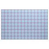 Aquamarines und rosa Blumenblatt-Muster Stoff (Yard (91,4 cm))