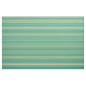 Aquamarines und Tan-Lined/Streifenmuster Stoff (Yard (91,4 cm))