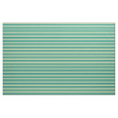 Aquamarines und Tan-Lined/Streifenmuster Stoff (Fat Quarter (45,7 x 55,9 cm))