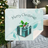 Aquamarines Weihnachtsgeschenk Sherpa Blanket Sherpadecke