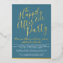 Aquamarines Weißgold glücklich nach der Hochzeitsf