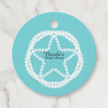 Aquamarines White Pearl Star Wedding Brautparty