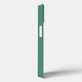 Aquamarines Ziermuster Case-Mate iPhone Hülle (Rückseite / Rechts)