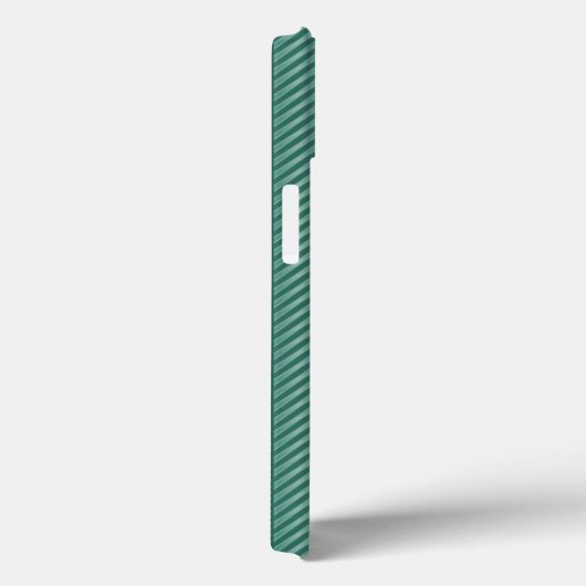 Aquamarines Ziermuster Case-Mate iPhone Hülle (Rückseite / Rechts)