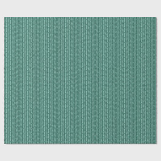 Aquamarines Ziermuster Geschenkpapier (Flach)