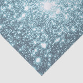 Aquamarines Zinnpapier Seidenpapier (Ausschnitt)