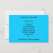 Aquamarinstadt Einladung (Rückseite)