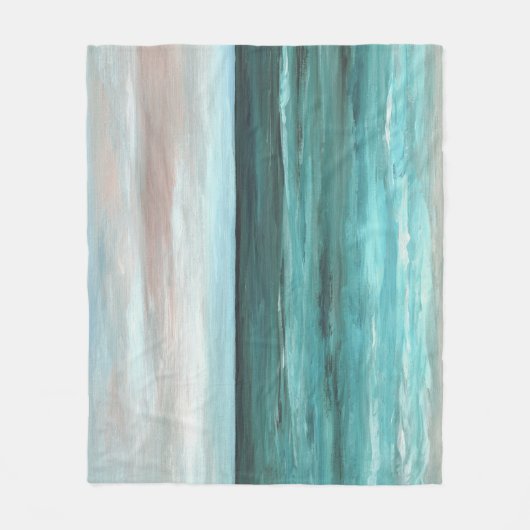 Aquaozean der Seeansicht 265 Fleecedecke (Vorderseite)