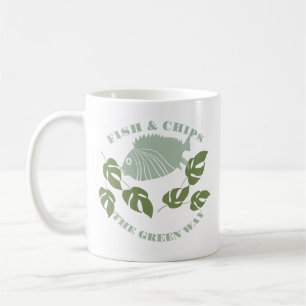 Aquaponics Fisch & Chips der grüne Weg Kaffeetasse