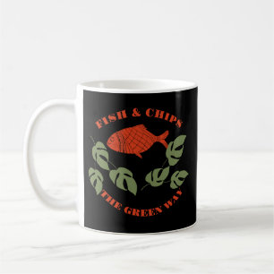 Aquaponics Fisch & Chips der grüne Weg Kaffeetasse