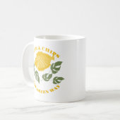 Aquaponics Fisch & Chips der grüne Weg Kaffeetasse (Vorderseite Links)