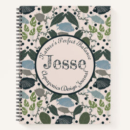 Aquaponics Journey | Maßgeschneiderte Gartenarbeit Notizblock