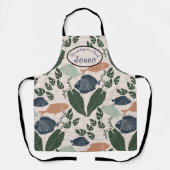 Aquaponics Kräuter Schürze (Vorderseite)