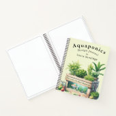 Aquapontic Design Journal Fish Tank Notebook Notizblock (Innenseite)