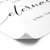 Aquarell 1 John 5:11 Weihnachtspostel Poster (Ecke)