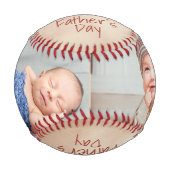 Aquarell 1. Vatertagskript 2 Fotos Baseball (Vorderseite)