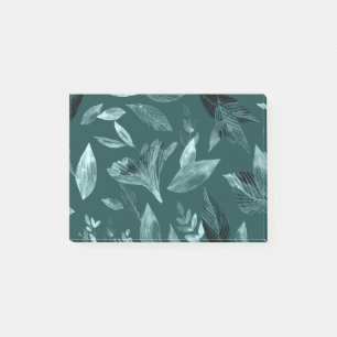 Aquarell abgefallene Blätter 10 Post-it Klebezettel