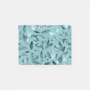 Aquarell abgefallene Blätter 2 Post-it Klebezettel