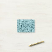 Aquarell abgefallene Blätter 2 Post-it Klebezettel (Auf Schreibtisch)
