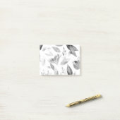 Aquarell abgefallene Blätter 8 Post-it Klebezettel (Auf Schreibtisch)