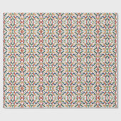 Aquarell Abstrakt 6 Wrapping Paper Geschenkpapier (Flach)