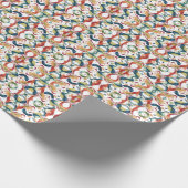 Aquarell Abstrakt 6 Wrapping Paper Geschenkpapier (Ecke)