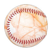 Aquarell-Abstrakter Hintergrund Baseball (Vorderseite Links)
