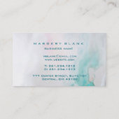 Aquarell Agate Wellness Visitenkarte (Rückseite)