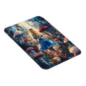 Aquarell Alice im Wunderland Magnet (Rechte Seite)