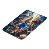 Aquarell Alice im Wunderland Magnet (Linke Seite)