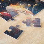 Aquarell Alice im Wunderland Puzzle (Seite)